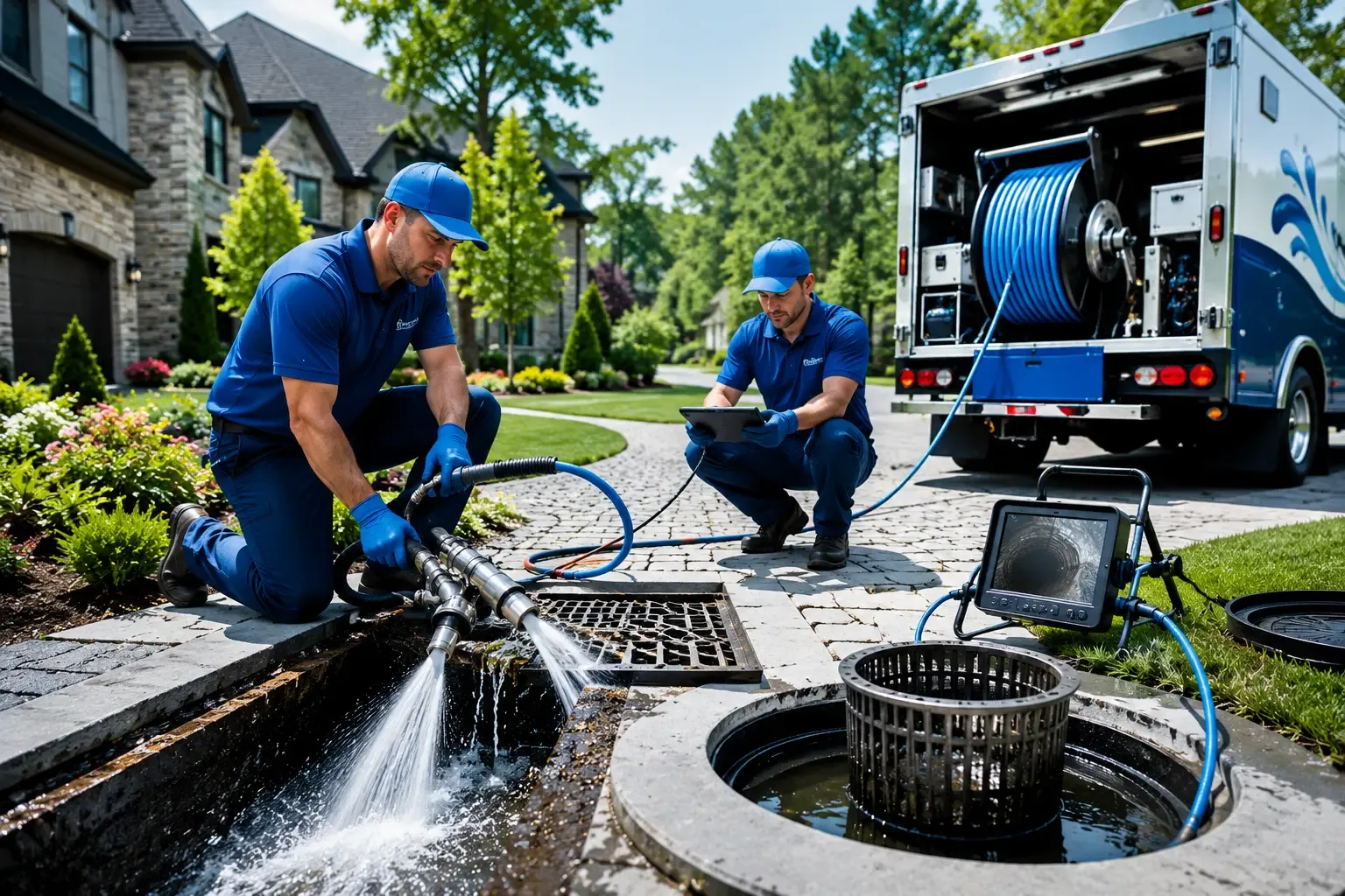 Local outdoor drain cleaning professionals in Oak, NE