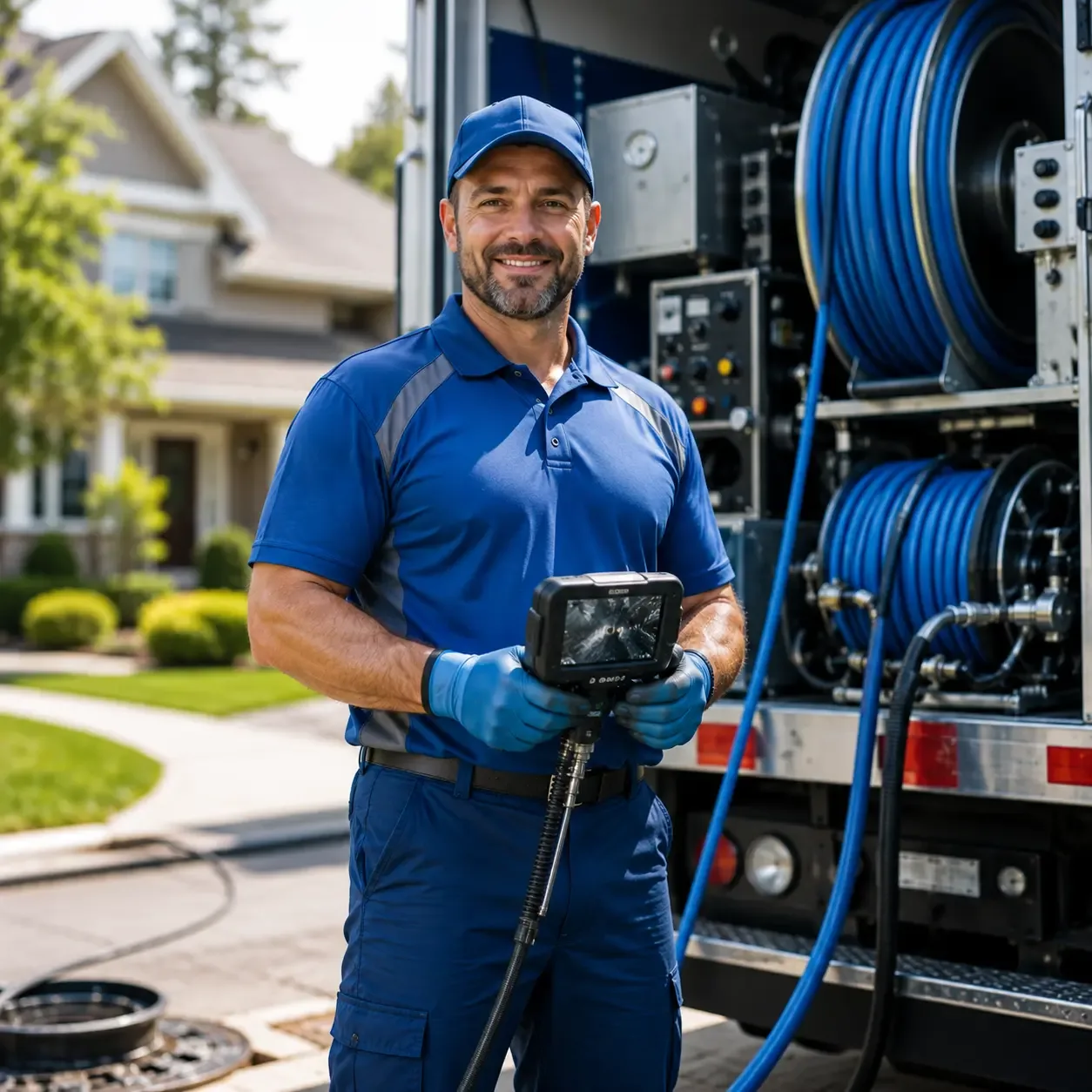 Local outdoor drain cleaning specialists in Oak, NE